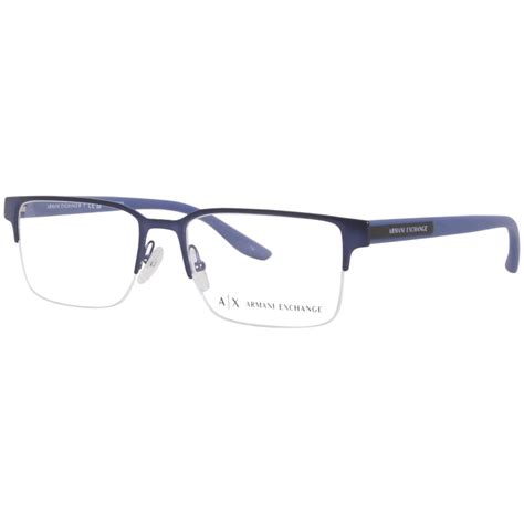 armani exchange glasses blue.